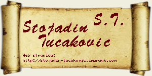 Stojadin Tucaković vizit kartica